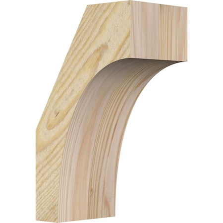 Ekena Millwork 4"W x 6"D x 10"H Westlake Rough Sawn Knee Brace, Douglas Fir BRC04X06X10WTL00RDF